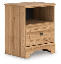 Load image into Gallery viewer, Aleaport - One Drawer Night Stand - Warm Brown
