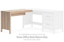 Load image into Gallery viewer, Battelle - Home Office Desk Return - Tan
