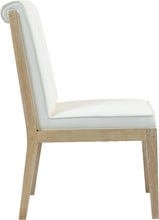 Load image into Gallery viewer, Gwendolyn - Faux Leather Dining Side Chair With Natural Frame (Set of 2)
