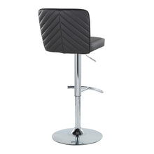 Load image into Gallery viewer, Henry - Contemporary Adjustable Barstool With Swivel &amp; Rounded T Footrest (Set of 2)
