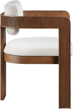 Load image into Gallery viewer, Sacha - Velvet Dining Chair With Brown Base (Set of 2)
