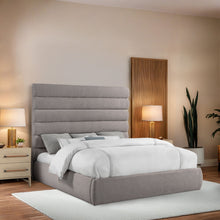 Load image into Gallery viewer, Adam - Linen Fabric Bed With 70.5" Headboard
