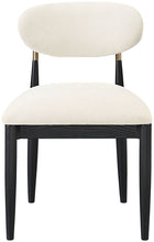 Load image into Gallery viewer, Riccio - Fabric Dining Side Chair (Set of 2) - Black And Gold Frame
