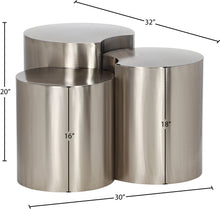 Load image into Gallery viewer, Dimple - 20" 3 Piece Modular End Table

