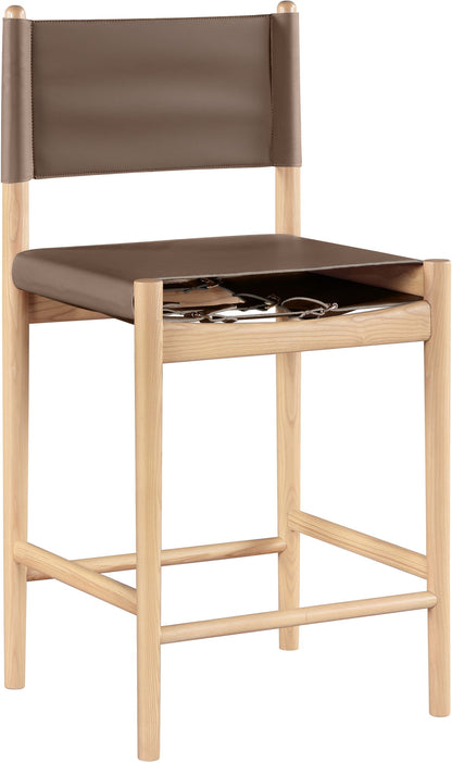 Rawlins - Counter Stool - Natural Frame