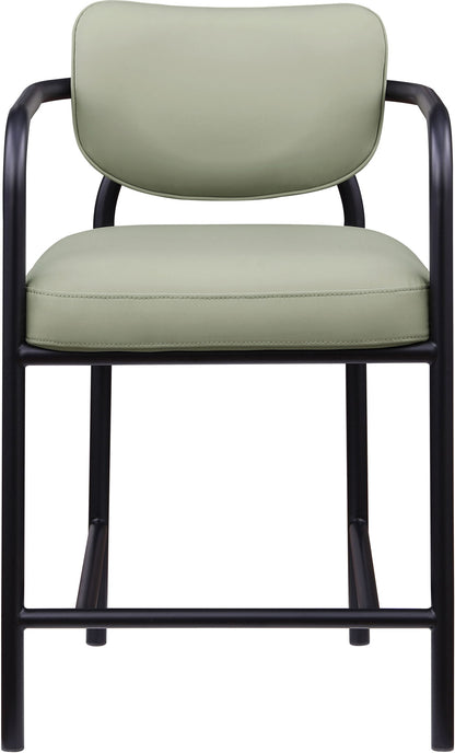 Serava - Vegan Leather Upholstered Bar Stool