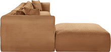 Load image into Gallery viewer, Shaggy - Fabric 5 Piece Modular Sectional With Ottoman

