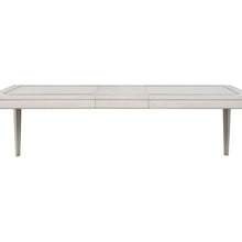 Load image into Gallery viewer, Trilogy - Dining Table With Metal Inlay - Vanilla
