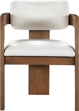 Load image into Gallery viewer, Sacha - Linen Dining Chair With Brown Base (Set of 2)
