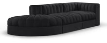 Load image into Gallery viewer, Rummi - Velvet Performance Fabric Upholstered 3 Piece Modular Sectional
