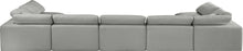 Load image into Gallery viewer, Comfy - 7 Piece Linen Modular Armless Sectional
