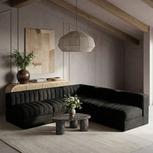 Load image into Gallery viewer, Rummi - Armless Velvet Performance Fabric Upholstered 5 Piece Modular Sectional
