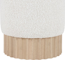 Load image into Gallery viewer, Veranda - Ottoman / Stool With Natural Base
