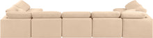 Load image into Gallery viewer, Indulge - Velvet 7 Piece Modular U-Shaped Sectional
