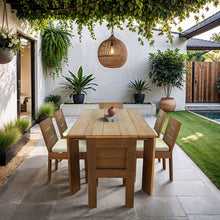 Load image into Gallery viewer, Mirella - Teak Wood Outdoor Patio Dining Table
