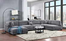 Load image into Gallery viewer, U253 - Armless Chair (With Pillow) - Gray
