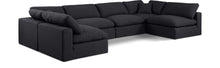 Load image into Gallery viewer, Comfy - 6 Piece Linen Modular Armless Sectional
