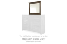 Load image into Gallery viewer, Juararo - Bedroom Mirror - Dark Brown
