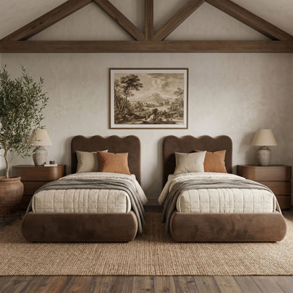 Tempo - Velvet Upholstered Bed