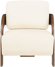 Load image into Gallery viewer, Cedra - Velvet Performance Fabric Upholstered Accent Chair - Brown Frame
