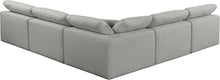 Load image into Gallery viewer, Comfy - 5 Piece Linen Modular Corner Armless Sectional

