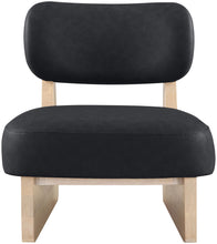 Load image into Gallery viewer, Vetra - Vegan Leather Upholstered Accent Chair With Natural Base
