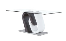 Load image into Gallery viewer, D4127 - Dining Table Column - Dark Gray / White
