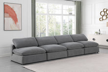 Load image into Gallery viewer, Comfy - Velvet Modular Armless Sofa 4 Seats
