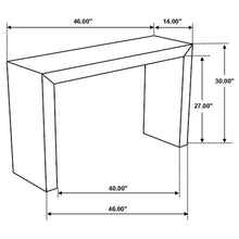 Load image into Gallery viewer, Odilia Console Table
