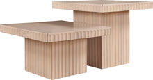 Load image into Gallery viewer, Spencer - Oak Veneer 2 Piece Coffee Table
