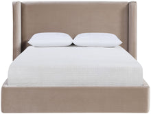 Load image into Gallery viewer, Kendall - Velvet Upholstered Bed - Taupe
