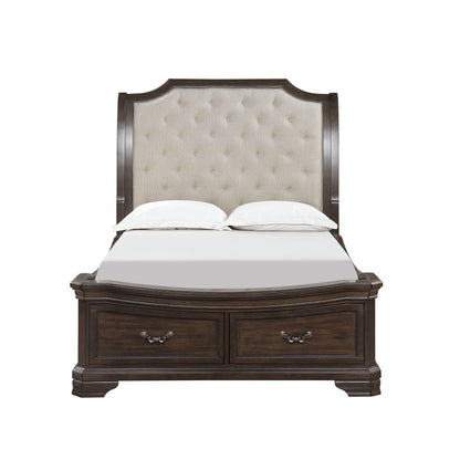 Lyndhurst - 5/0 Queen Headboard - Walnut