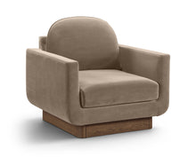 Load image into Gallery viewer, Diviento - Velvet Performance Fabric Upholstered Accent Chair
