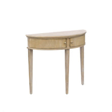 Load image into Gallery viewer, Vintage Inspired Storage Console Table With Fluted Doors
