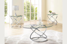 Load image into Gallery viewer, Cocktail Table Set - Chrome
