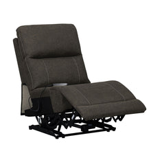Load image into Gallery viewer, Gaia - Armless Recliner With Power Headrest, Footrest, Massage, Heat - Sable
