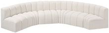 Load image into Gallery viewer, Arc - Boucle Fabric 6 Piece U-Shaped Modular Sofa
