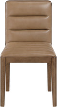 Load image into Gallery viewer, Ellis - Vegan Leather Upholstered Dining Chair (Set of 2) - Tan
