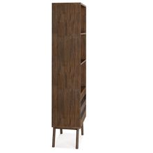 Load image into Gallery viewer, Clarkson - Bookcase With Storage - Rustic Natural Aged Brown

