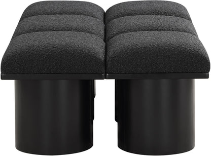 Pavilion - 6 Piece Modular Bench With Black Base