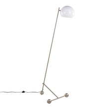 Load image into Gallery viewer, Eileen - Contemporary Floor Lamp - Nickel / White
