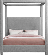 Load image into Gallery viewer, Eden - Boucle Fabric Upholstered Bed
