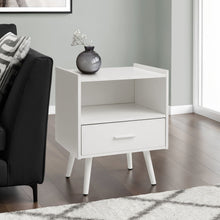 Load image into Gallery viewer, Modern Accent Table With Storage Drawer
