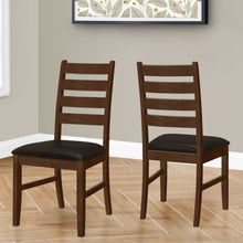 Load image into Gallery viewer, Dining Chair, Dining Room, Side, Upholstered, Transitional (Set of 2) - Brown
