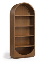 Load image into Gallery viewer, Hearth - Oak Veneer And Solid Wood Bookcase
