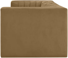 Load image into Gallery viewer, Rummi - Velvet Performance Fabric Upholstered 3 Piece Modular Sofa
