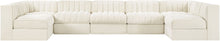Load image into Gallery viewer, Rummi - Velvet Performance Fabric Upholstered 7 Piece Modular Sectional (With 2 Corner Chairs)
