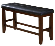 Load image into Gallery viewer, Crown Mark Bardstown Counter Height Bench in Espresso image
