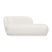 Load image into Gallery viewer, Aire - RAF Modern Rounded Chaise Lounge - Ivory White
