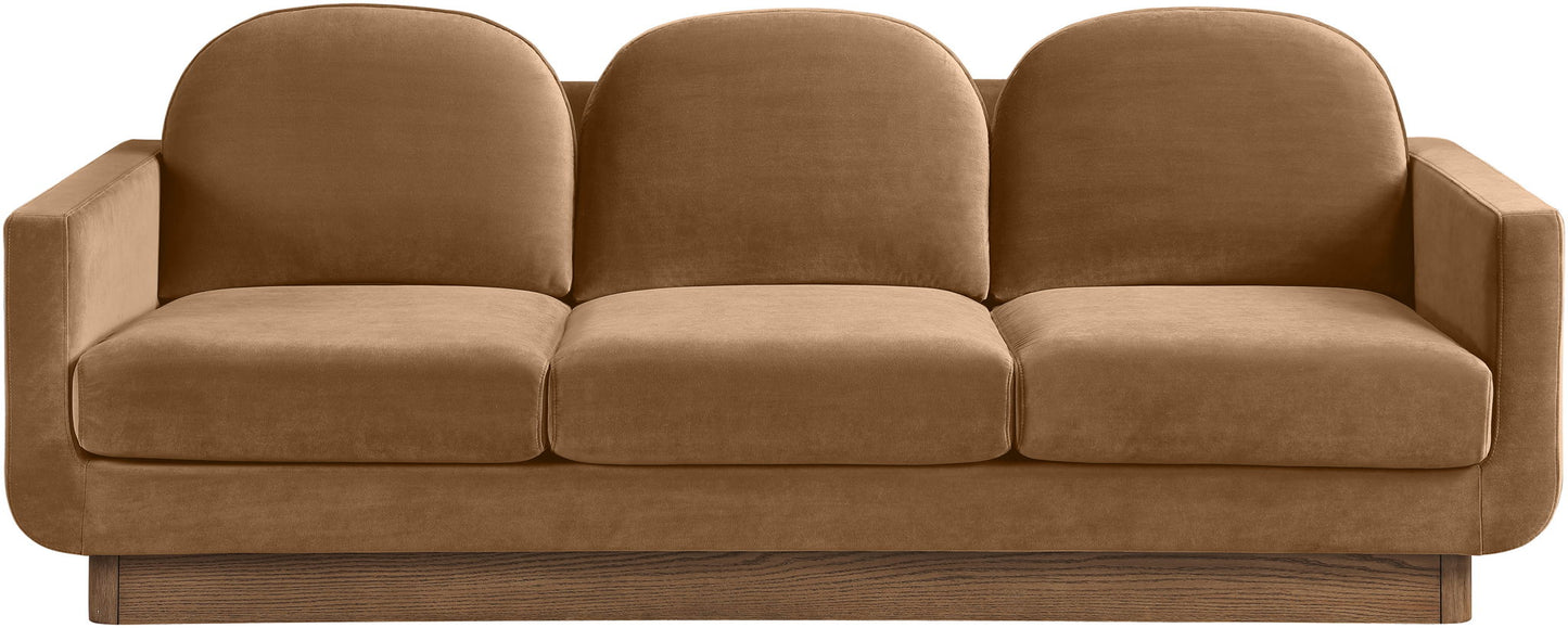 Diviento - Velvet Performance Fabric Upholstered Sofa